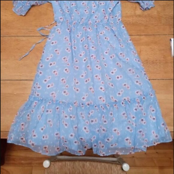 Code x Mode Floral Wrap Dress Size Small - Picture 2 of 4